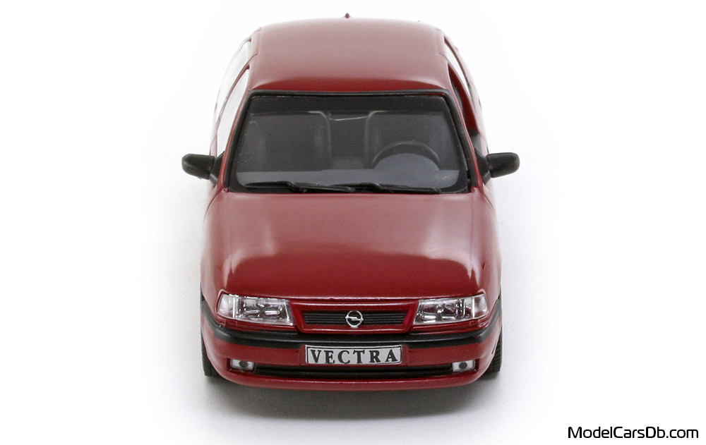 1988 - Opel Vectra GL DeAgostini 1/43 (Rot) Front