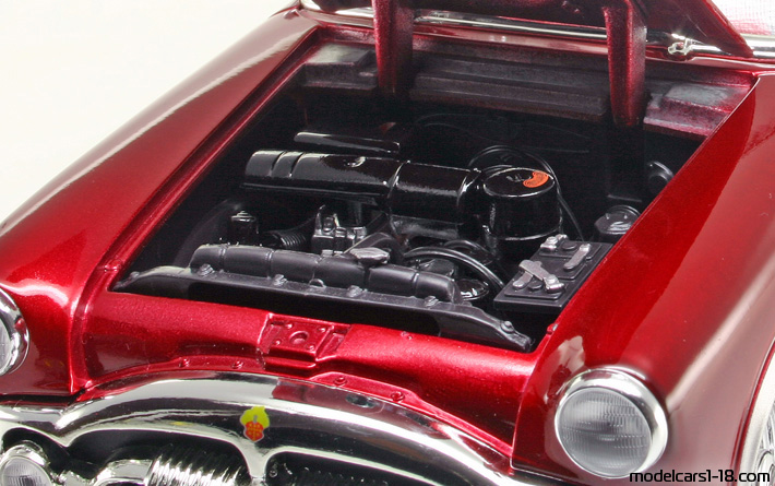 1953 - Packard Caribbean Road Signature 1/18 (Rot) Motor