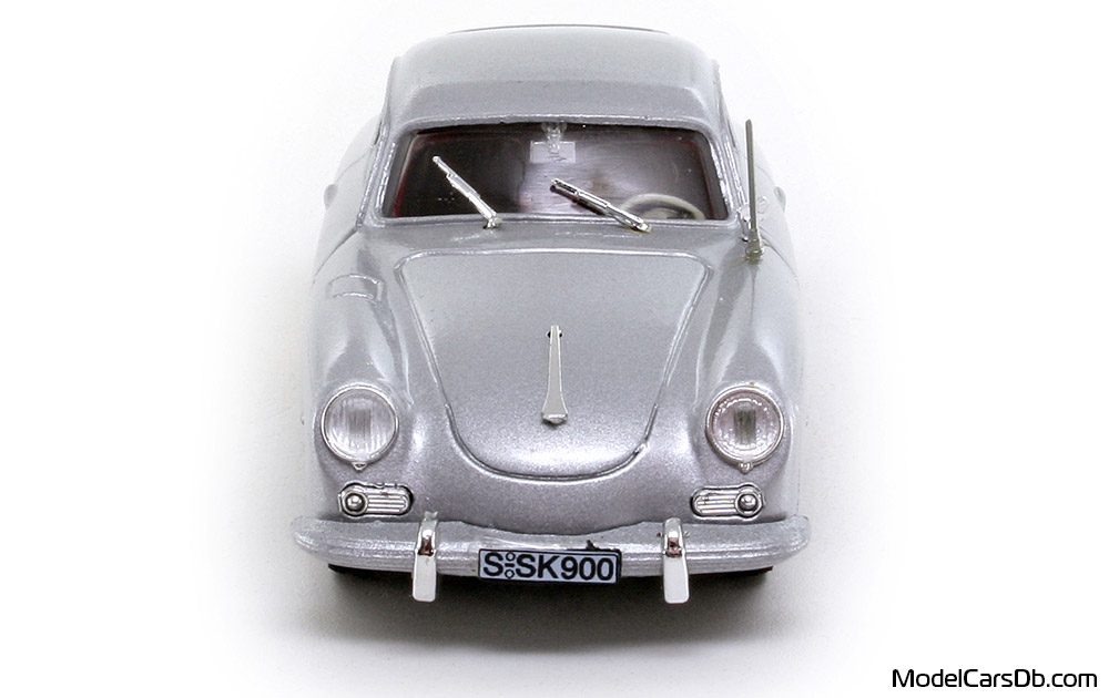 1963 - Porsche 356 SC Brumm 1/43 (Silber) Front