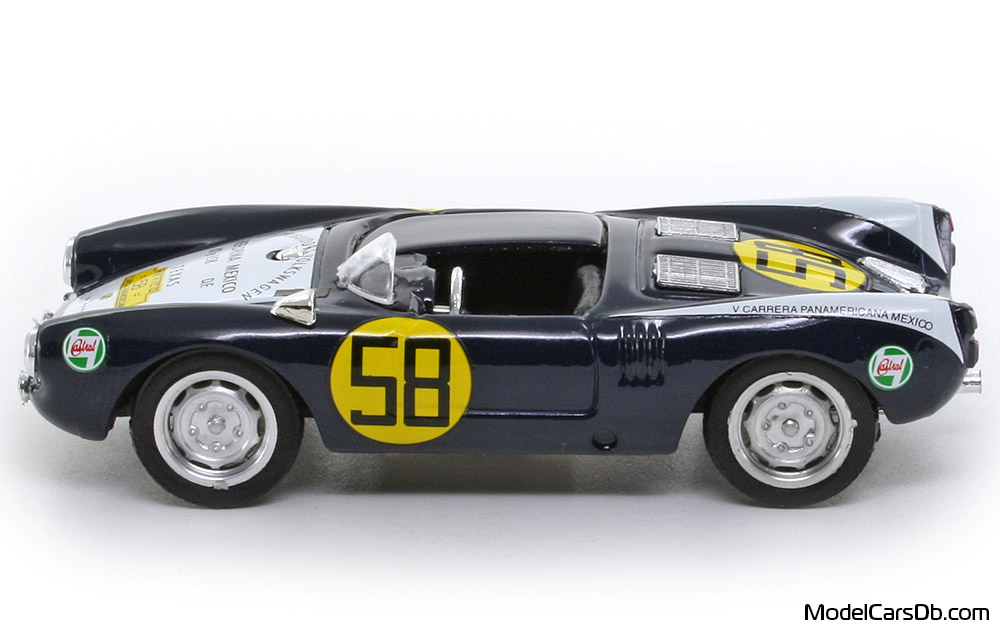 1954 - Porsche 550 RS Brumm 1/43 (Blue / Weiß) Seite