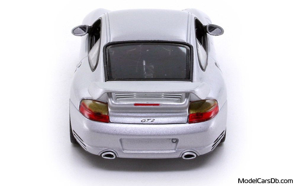 2000 - Porsche 911 GT2 (996) Minichamps 1/43 (Silber) Heck