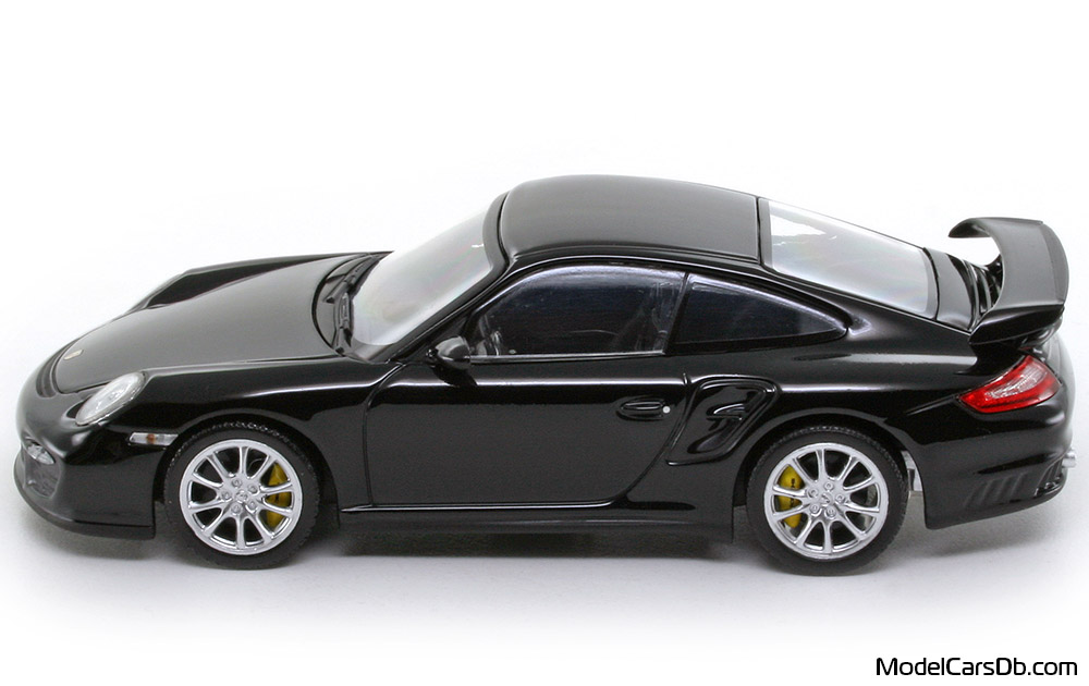 2007 - Porsche 911 GT2 (997) Minichamps 1/43 (Schwarz) Seite