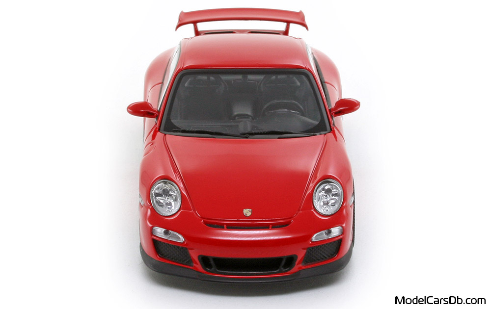 2009 - Porsche 911 GT3 (997) Minichamps 1/43 (Rot) Front