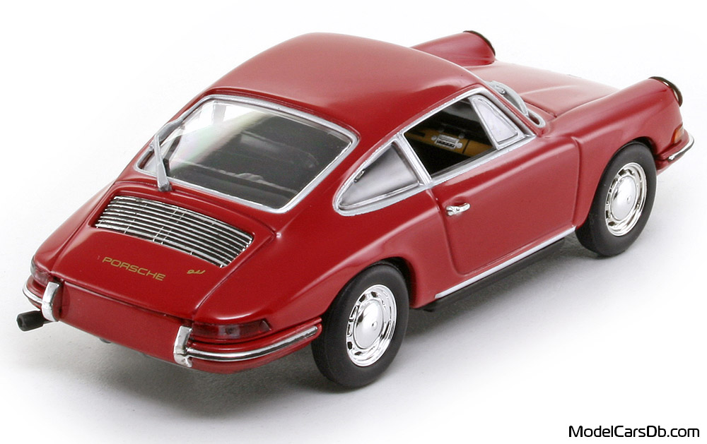 1964 - Porsche 911 Minichamps 1/43 (Rot) Hinten rechte seite