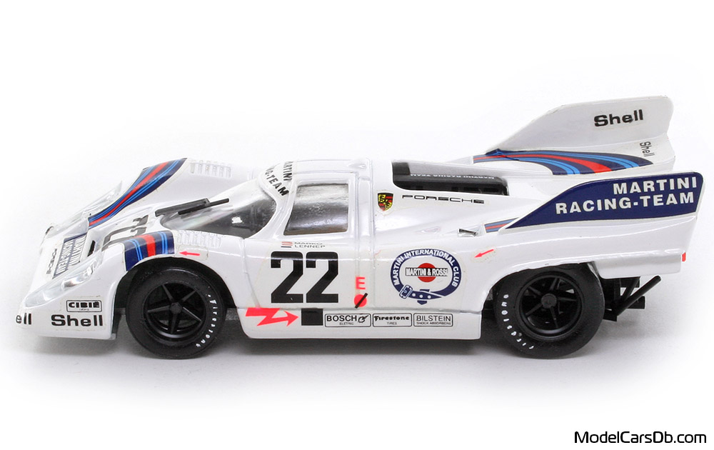 1971 - Porsche 917 K Brumm 1/43 (Weiß / Blau) Seite