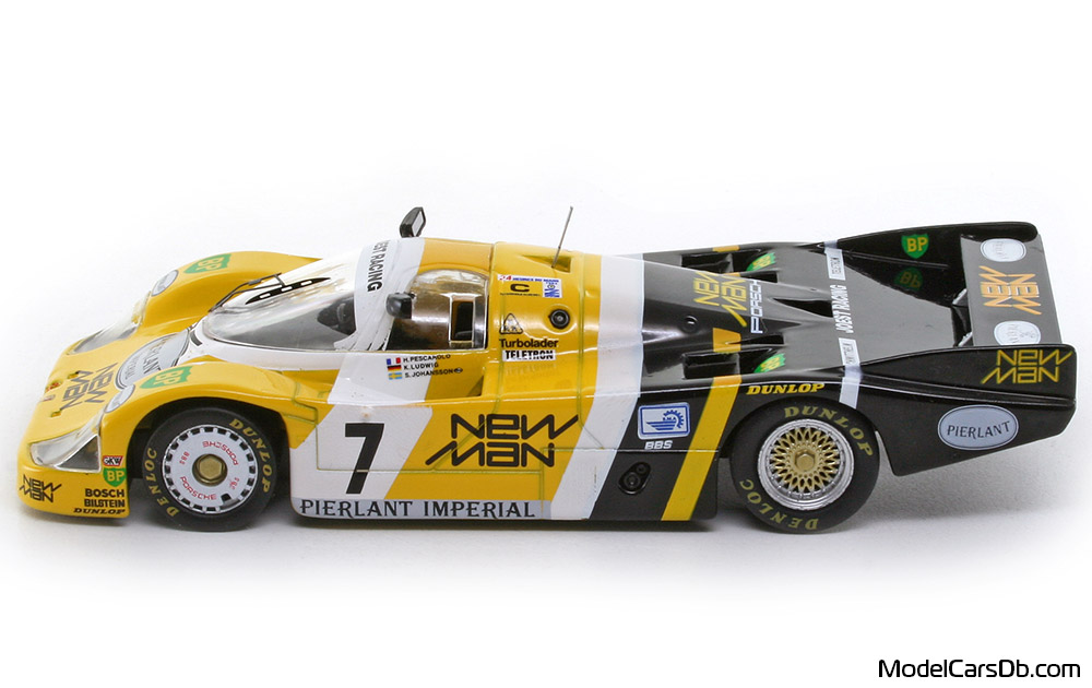 1984 - Porsche 956 LH Hachette 1/43 (Gelb / Schwarz) Seite