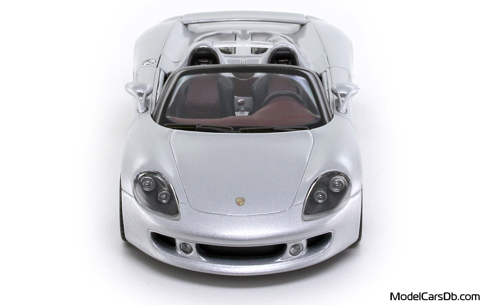 2001 - Porsche Carrera GT Concept Minichamps 1/43 (Silber) Front