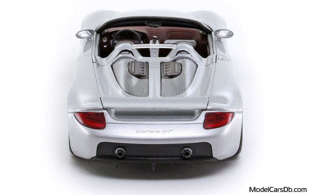 2001 - Porsche Carrera GT Concept Minichamps 1/43 (Silber) Heck