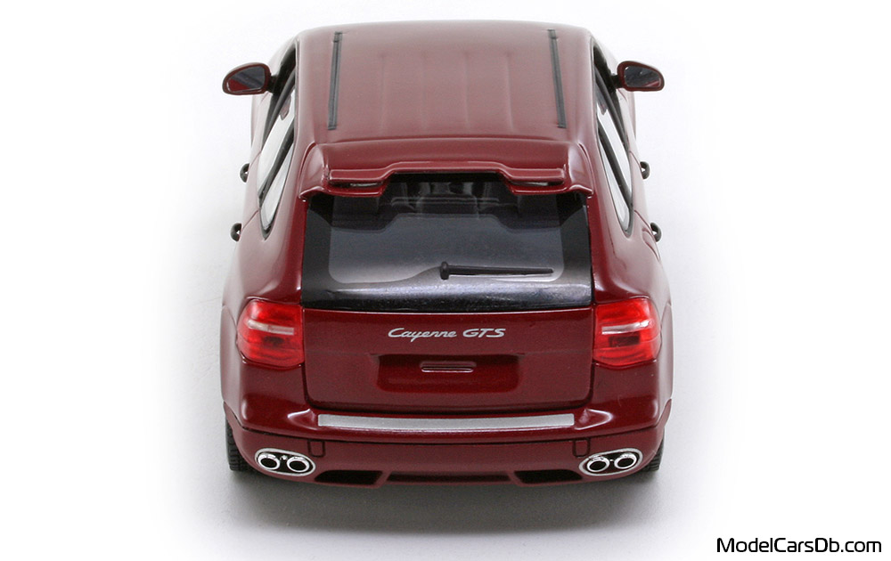 2007 - Porsche Cayenne GTS (9PA) Minichamps 1/43 (Rot) Heck