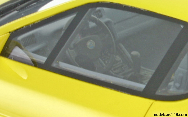 1992 - Renault Alpine A610 Otto Models 1/18 (Gelb) Innenraum Armaturenbrett