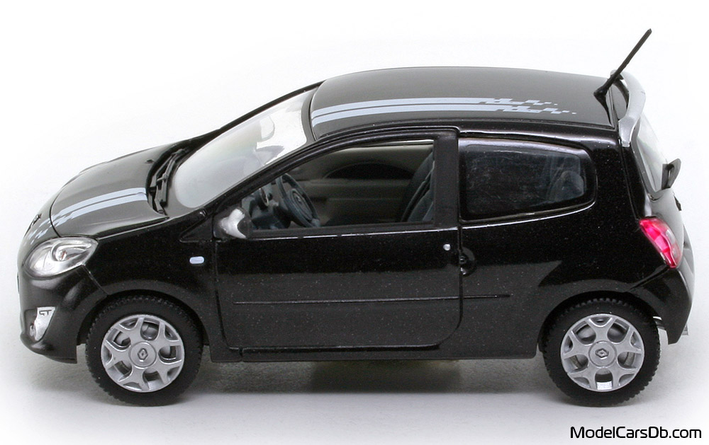 2008 - Renault Twingo GT Norev 1/43 (Schwarz / Weiß) Seite