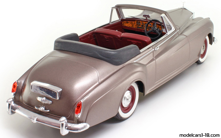 1959 - Rolls Royce Silver Cloud II Solido 1/20 (Braun) Hinten rechte seite