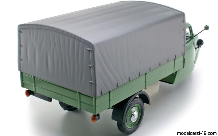 1952 - Tempo Hanseat Minichamps 1/18 (Grün) Hinten rechte seite