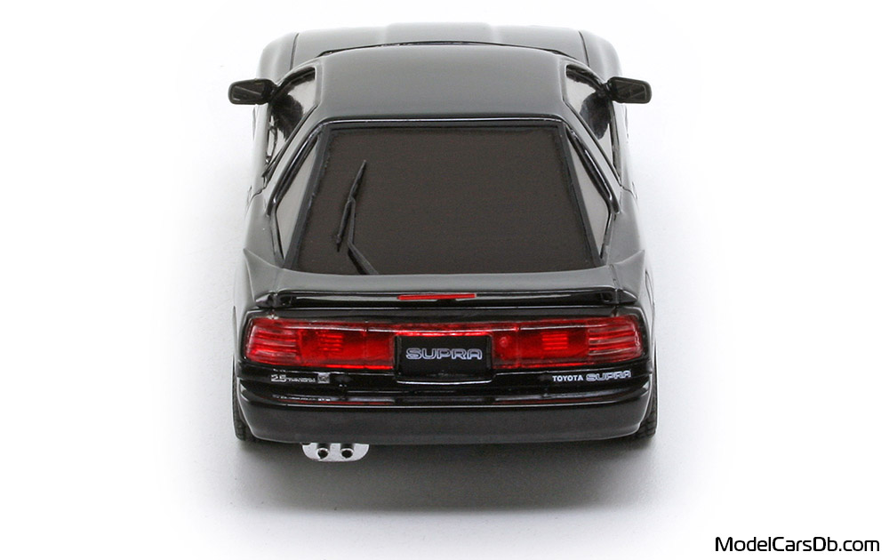 1990 - Toyota Supra 2.5 Twin Turbo R (A70) Mark43 1/43 (Schwarz) Heck