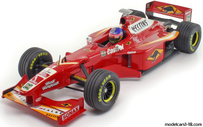 1998 - Williams Mecachrome FW20 Minichamps 1/18 (Rot / Orange) Vorne linke Seite