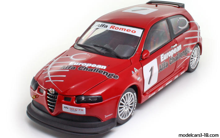 2003 - Alfa Romeo 147 GTA Cup Ricko 1/18 - Front left side