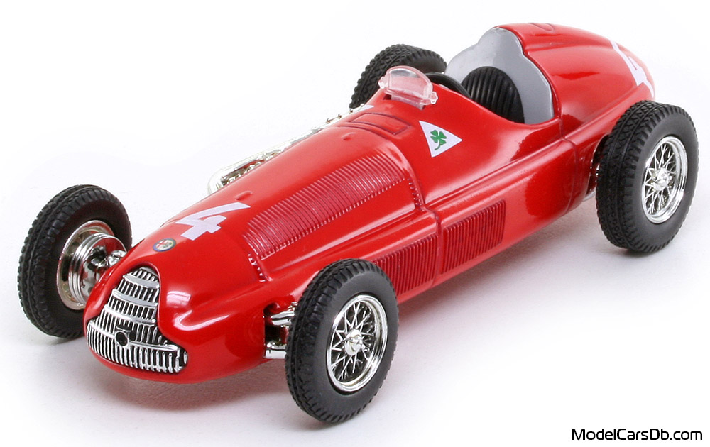 1950 - Alfa Romeo 158 RBA Collectibles 1/43 (Red) Front left side