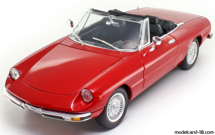 1969 - Alfa Romeo 2000 Spider Veloce Ricko 1/18 - Front left side