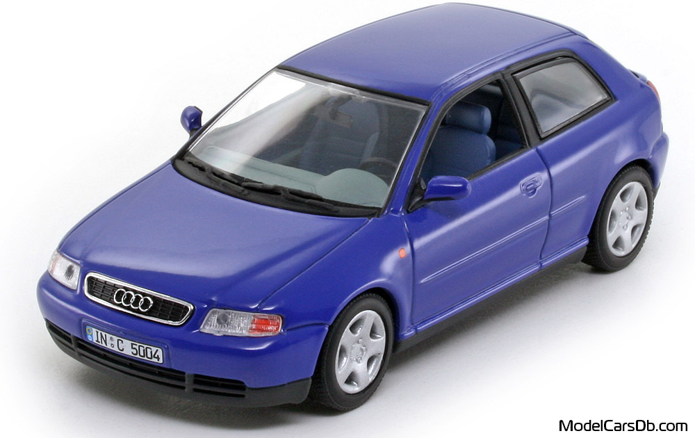 Audi A3 (8L) (3-doors hatchback) 1996 Minichamps 1:43