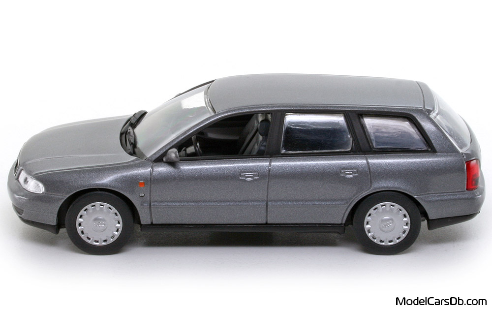 1996 - Audi A4 Avant (B5) Minichamps 1/43 (Grey) Side