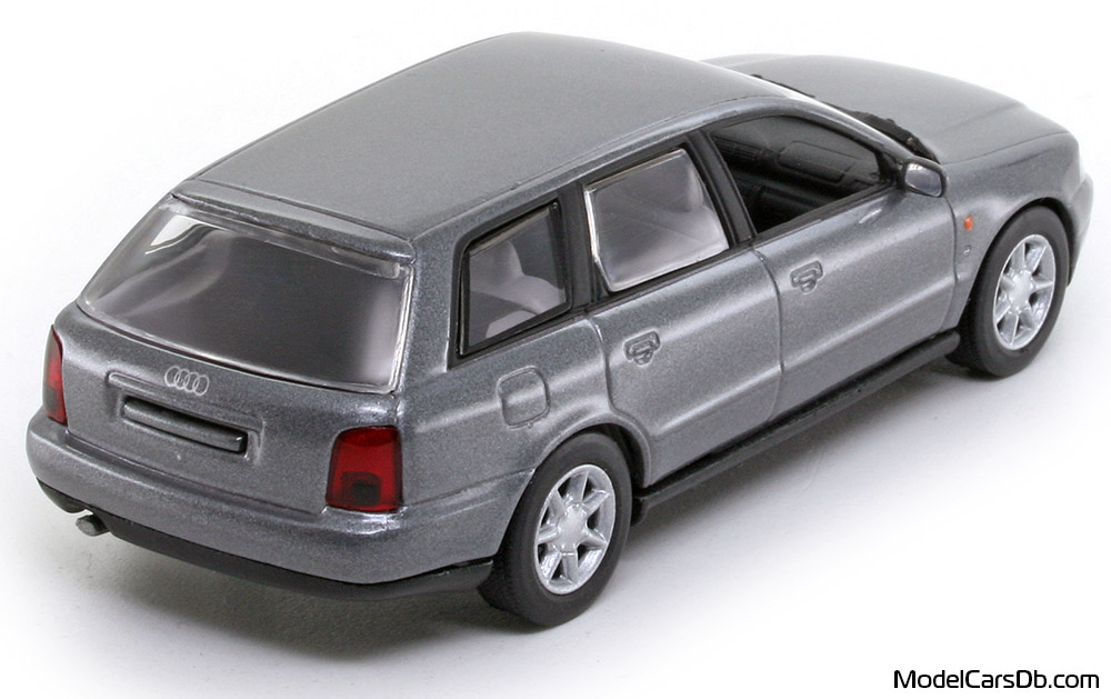 1996 - Audi A4 Avant (B5) Minichamps 1/43 (Grau) Hinten rechte seite