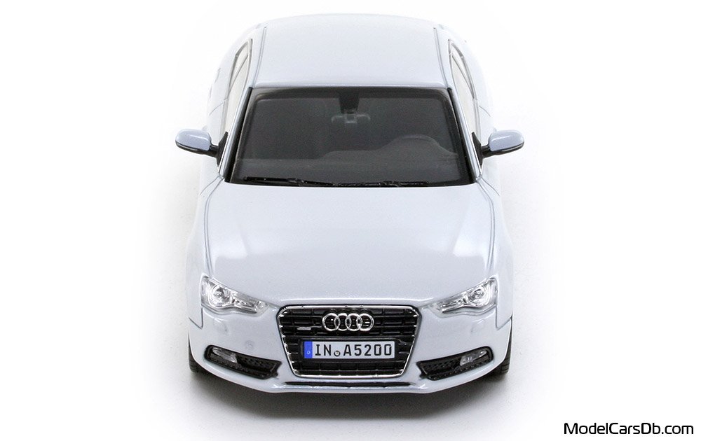 2012 - Audi A5 (8T) Norev 1/43 (White) Front end