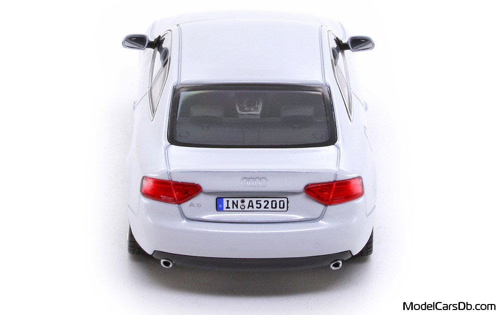 2012 - Audi A5 (8T) Norev 1/43 (White) Rear end