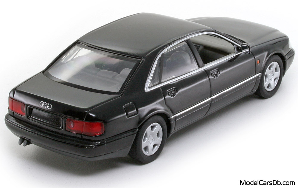 1994 - Audi A8 (D2) Minichamps 1/43 (Black) Rear right side