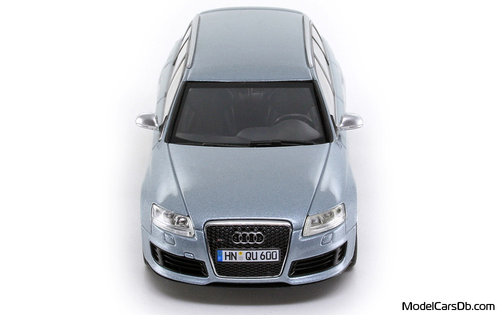 2008 - Audi RS6 Avant (C6) Minichamps 1/43 (Weiß) Front