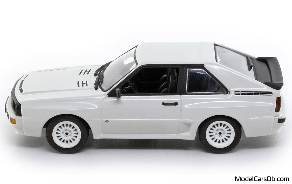 1984 - Audi Sport Quattro Minichamps 1/43 (Weiß) Seite