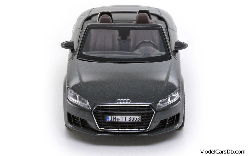 2014 - Audi TT Roadster (8S) iScale 1/43 (Grey) Front end