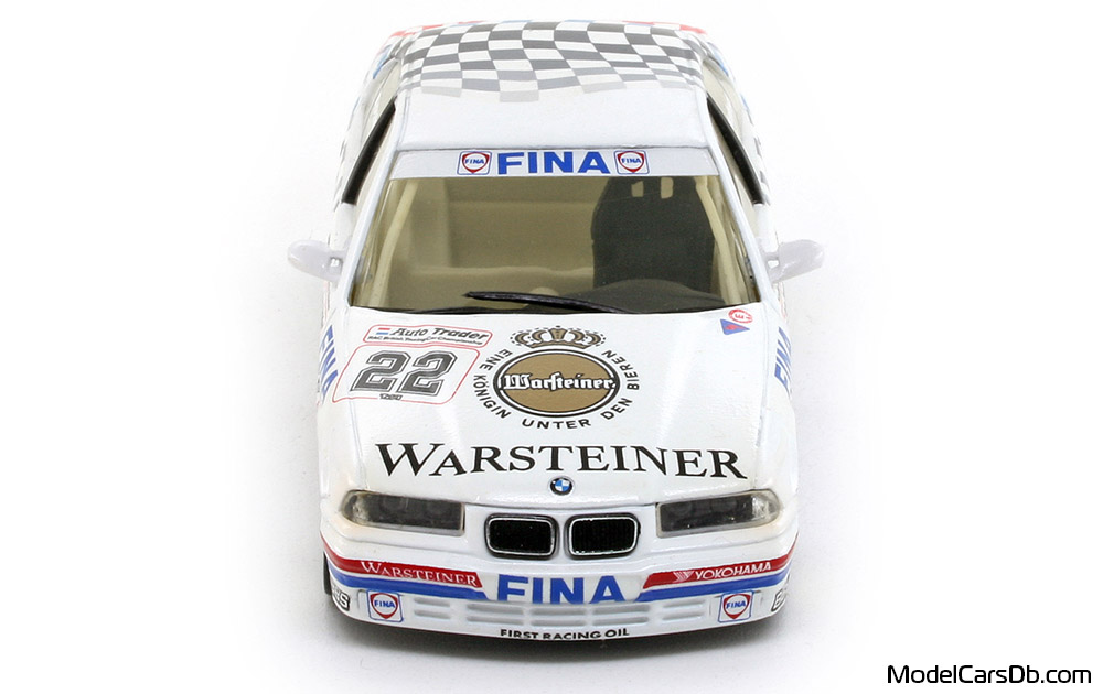 1993 - BMW 318i (E36) Minichamps 1/43 (White) Front end