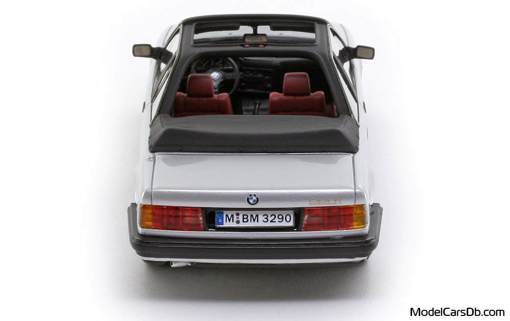 1986 - BMW 325i Baur (E30) Neo Scale Models 1/43 (Сребрист) Задница