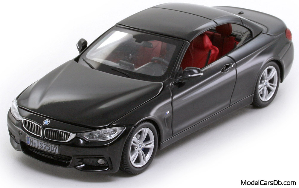2014 - BMW 435i Cabriolet (F33) Paragon 1/43 - Предна лява страна