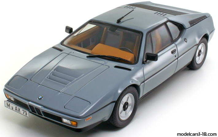 Miniature BMW M1 1980 Argent Métallisé – Échelle 1/18, Collection NOREV, Pour Passionnés Et Collectionneurs