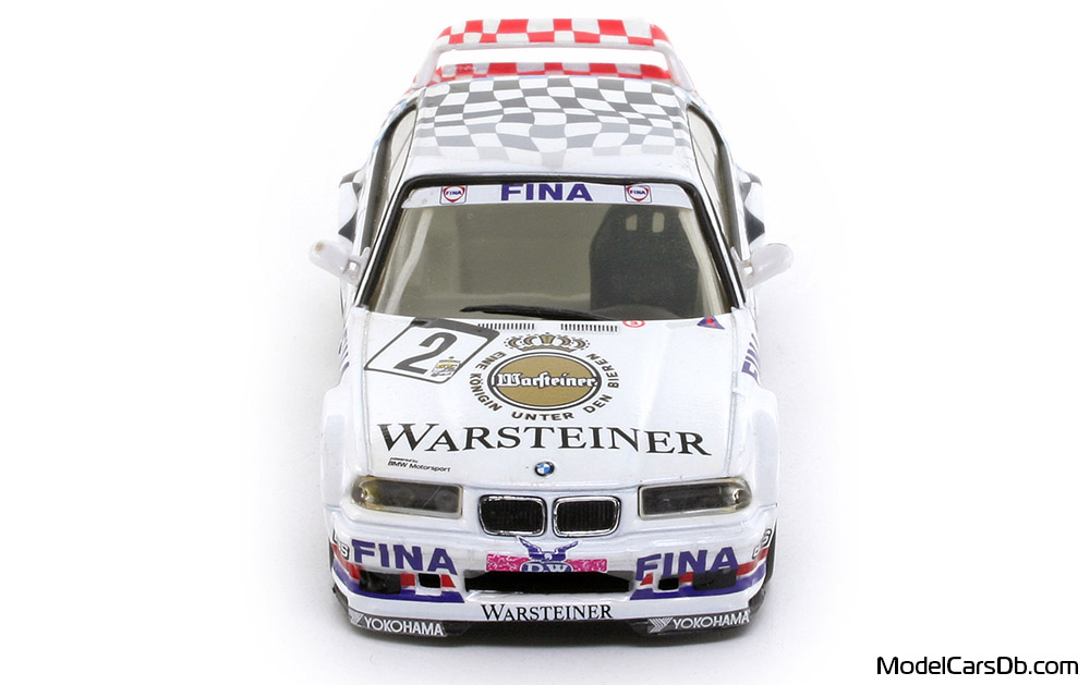 1993 - BMW M3 GTR (E36) Minichamps 1/43 (White) Front end