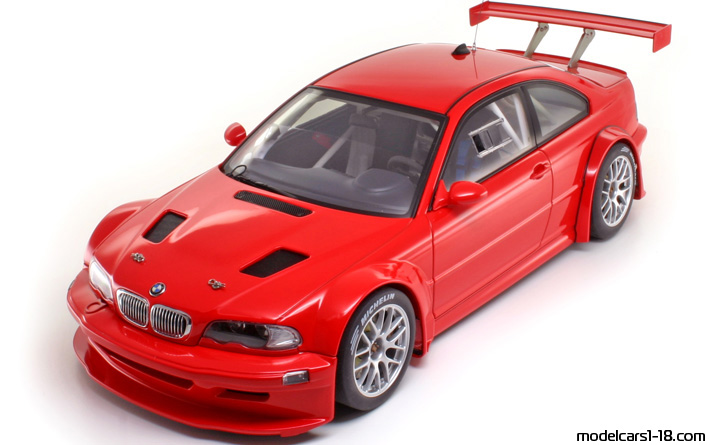 2005 - BMW M3 GTR (E46) AutoArt 1/18 - Передняя левая сторона