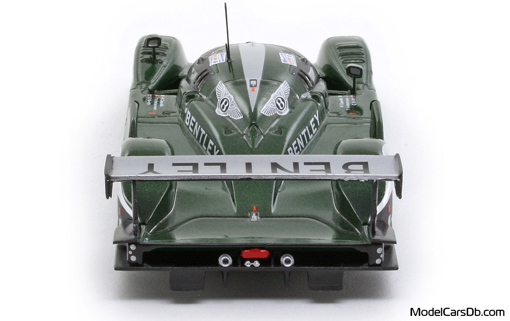 2003 - Bentley Speed 8 Hachette 1/43 (Grün / Silber) Heck