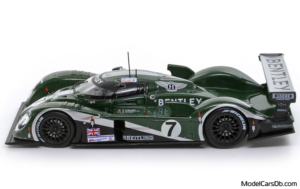 2003 - Bentley Speed 8 Hachette 1/43 (Grün / Silber) Seite