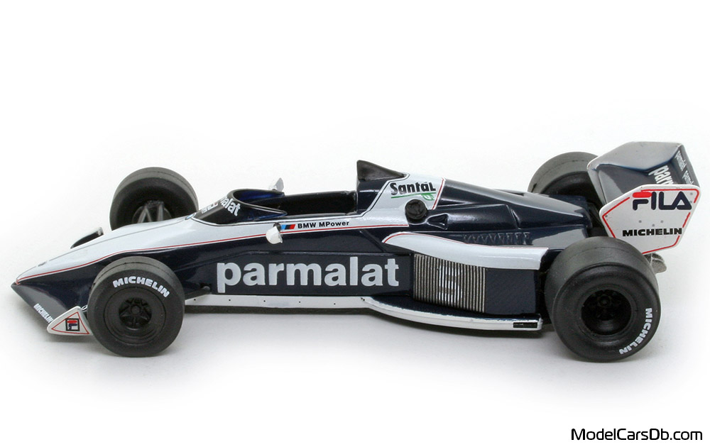 1983 - Brabham BMW BT52 Vitesse 1/43 (Бял / Син) Страна