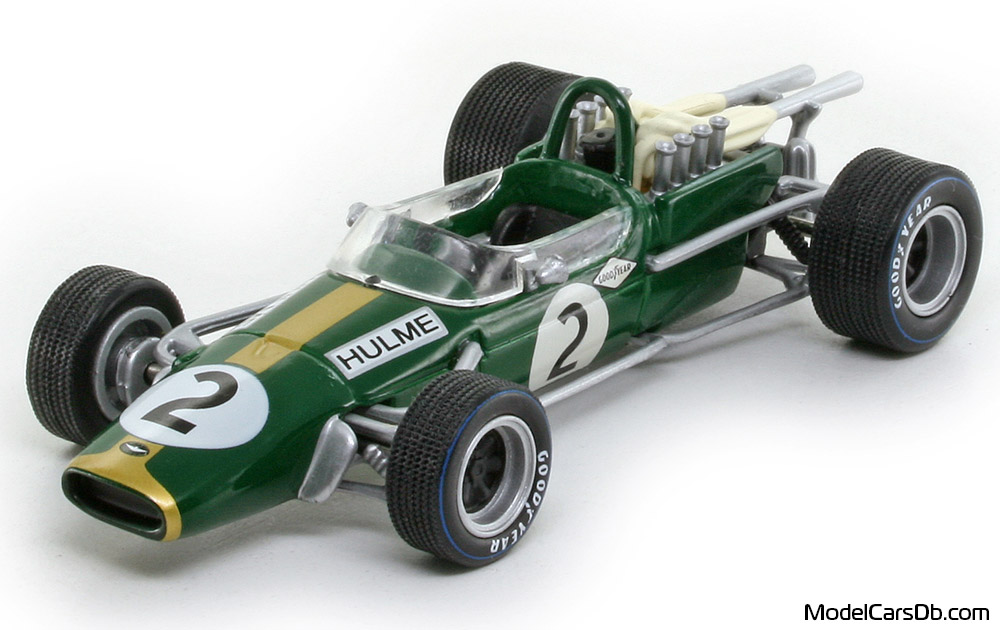 Brabham BT24 (bolide) 1967 RBA Collectibles 1:43