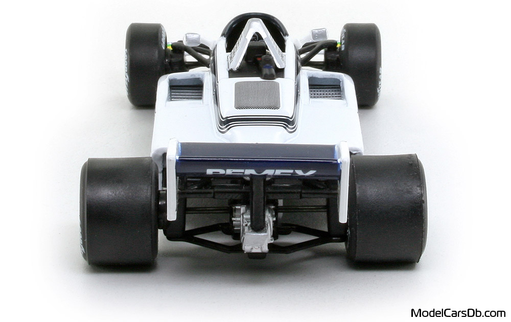 1979 - Brabham BT49C RBA Collectibles 1/43 (White / Blue) Rear end