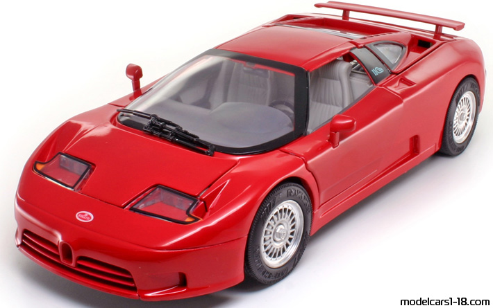 1992 - Bugatti EB 110 Anson 1/18 - Передняя левая сторона