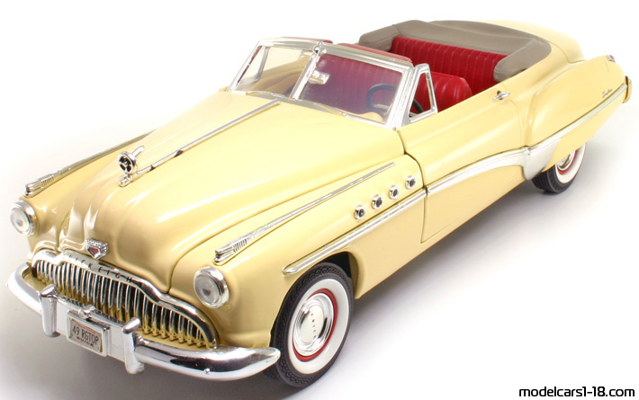 1949 - Buick Roadmaster Motor Max 1/18 - Vorne linke Seite