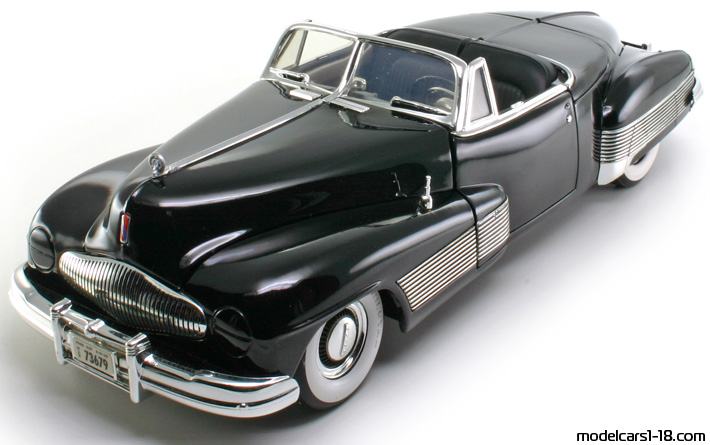 1938 - Buick Y-Job Concept Anson 1/18 - Vorne linke Seite