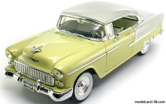 1955 - Chevrolet Bel Air ERTL 1/18 - Предна лява страна