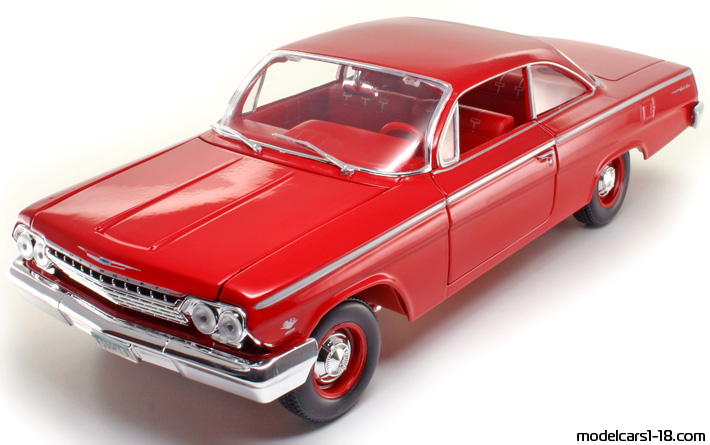 1962 - Chevrolet Bel Air Maisto 1/18 - Vorne linke Seite