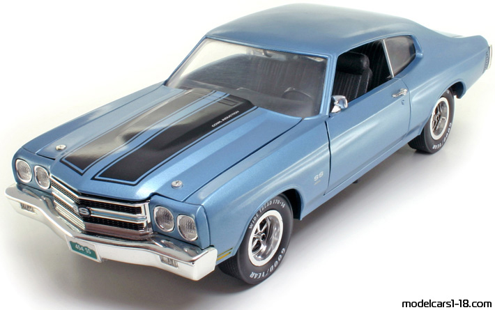 1970 - Chevrolet Chevelle SS 454 ERTL 1/18 - Предна лява страна