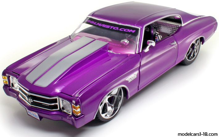 1971 - Chevrolet Chevelle SS 454 Maisto 1/18 - Vorne linke Seite