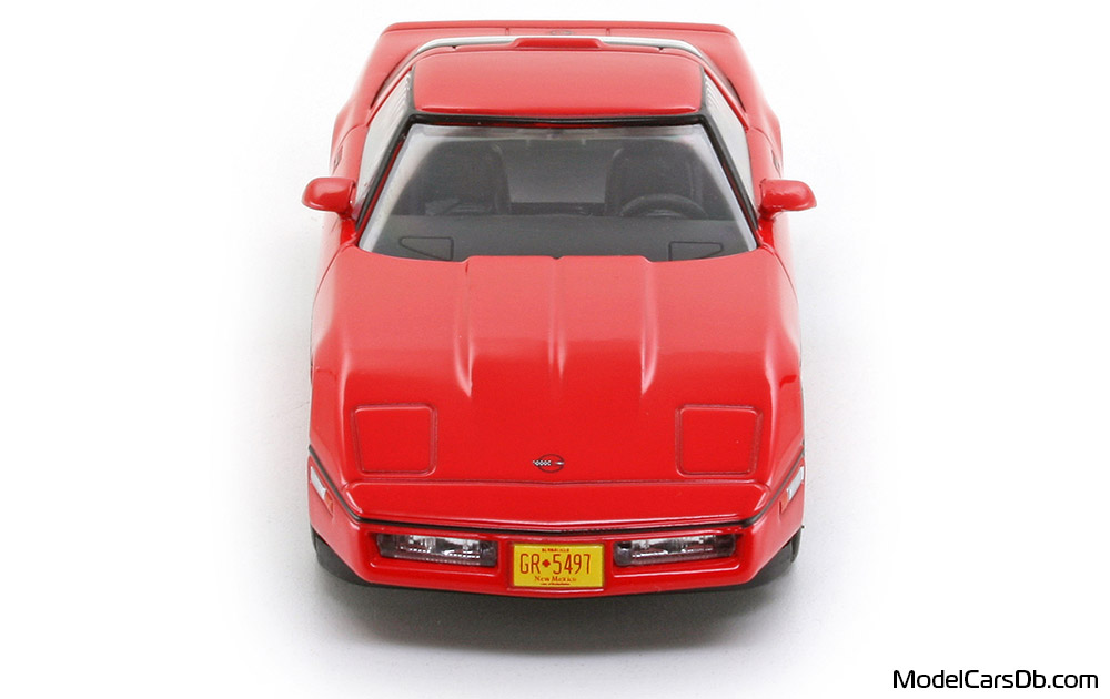 1984 - Chevrolet Corvette C4 DeAgostini 1/43 (Rot) Front